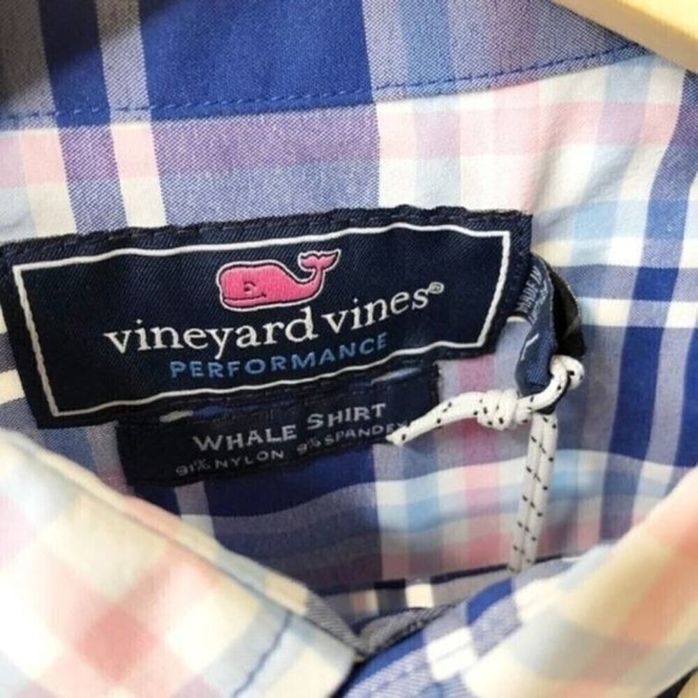VINEYARD VINES Plaid Performance Sport Shirt - Picture 4 of 9